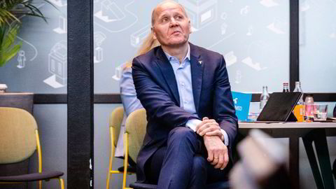 Konsernsjef Sigve Brekke i Telenor la frem nye tall onsdag morgen.