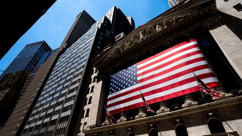 Nedgangen på Wall Street tiltok tirsdag.