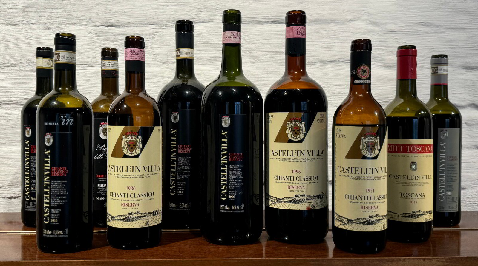 53 år gammel chianti blant novembernyhetene fra Toscana