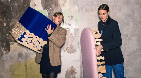 Ekstra alt. Ragna Hatland (til venstre) og Rikke Sandbugt mener det bør gjøres mer plass til pynt og ornamentikk på den skandinaviske designscenen.