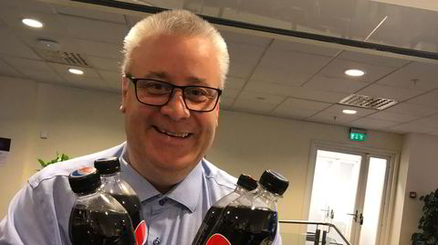 Frp-politiker Bård Hoksrud er over gjennomsnittet glad i Pepsi Max.