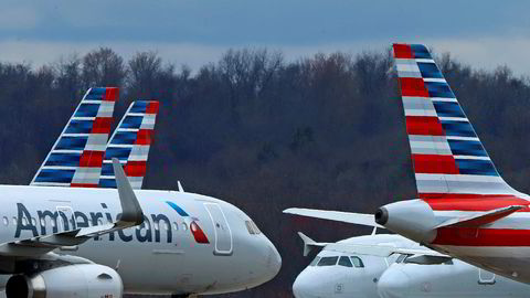 American Airlines sikter på en drift på 55 prosent av innenriksrutene sammenlignet med året før.