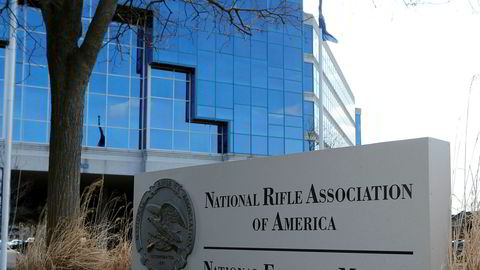 National Rifle Association (NRA) sitt hovedkvarter i Fairfax, Virginia.