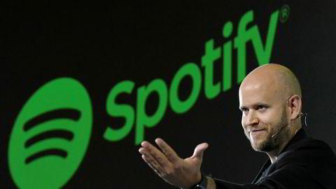 Gründer og administrerende direktør Daniel Ek i Spotify.