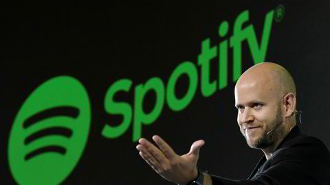 Gründer og administrerende direktør Daniel Ek i Spotify.