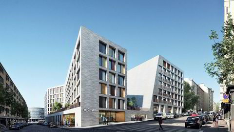 Slik blir Citybox nye hotell i Helsingfors seende ut når det åpner i 2023.