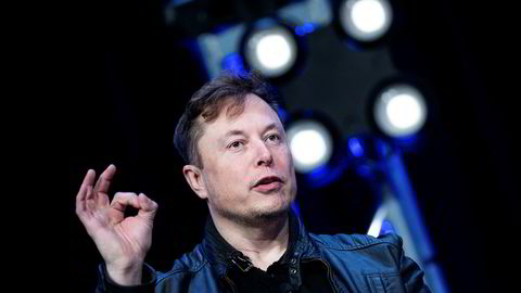 Elon Musks Tesla bidro til det kraftige børsfallet tirsdag.