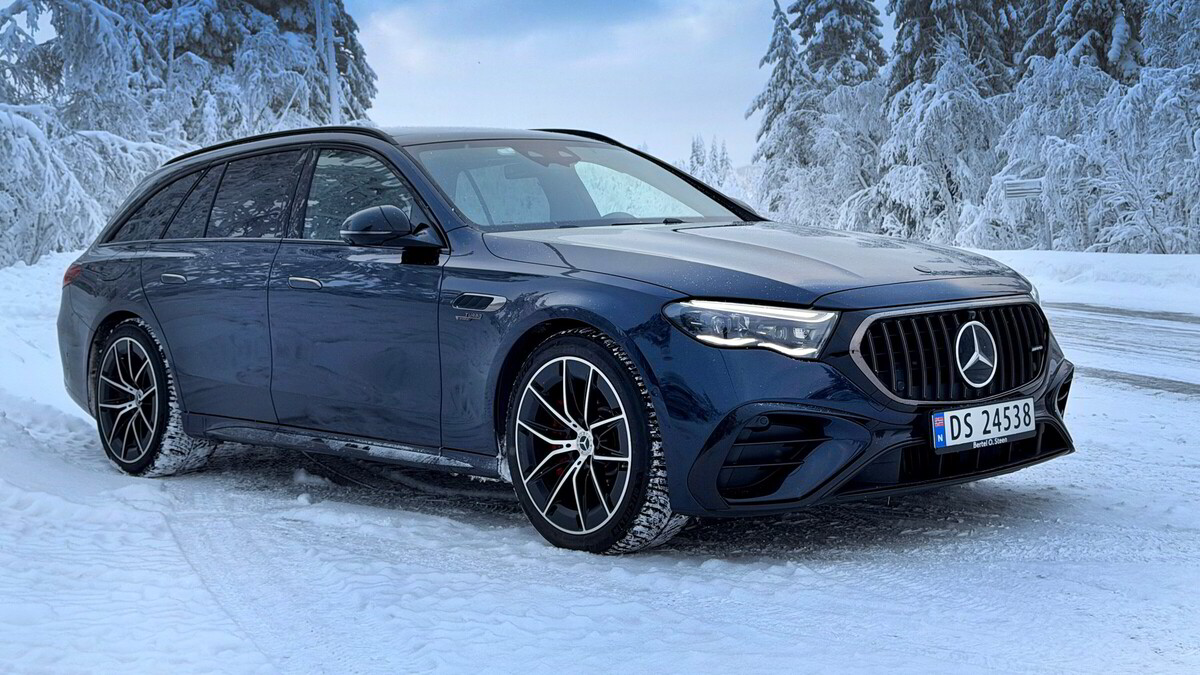 Biltest av Mercedes-AMG E 53: Vinterekspressen (+)