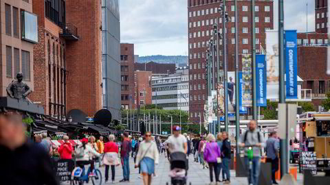 Byene vokser, distriktene opplever fraflytting. Illustrasjonsfoto.