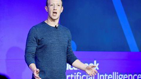 Mark Zuckerberg er sjef i Facebook.