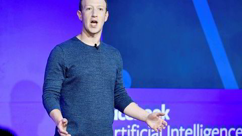 Mark Zuckerberg er sjef i Facebook.