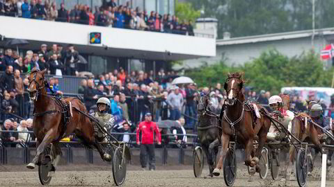 Frp mener kombinasjonen kasino og hestespill er en god idé. Her fra Bjerkebanen i Oslo.