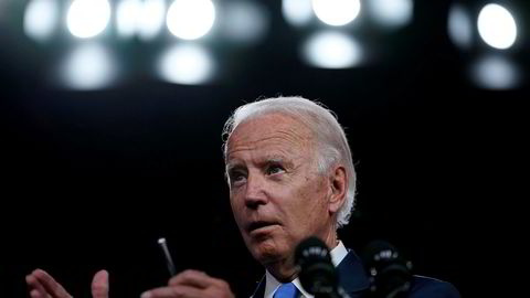 Torsdag skal Demokratenes presidentkandidat Joe Biden møte familien til afroamerikanske Jacob Blake, som ble skutt av politiet i Kenosha.