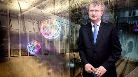 – Et børskrakk kommer jo alltid ut av det blå, sier sjeføkonom Jan L. Andreassen. Foto: Ida von Hanno Bast