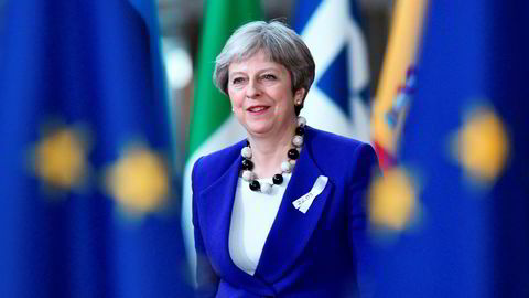 Storbritannias statsminister, Theresa May.