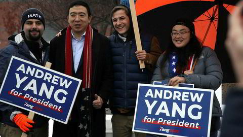 Forretningsmannen Andrew Yang melder seg ut av kampen om å bli Demokratenes presidentkandidat til høstens valg.