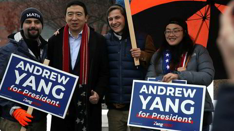 Forretningsmannen Andrew Yang melder seg ut av kampen om å bli Demokratenes presidentkandidat til høstens valg.