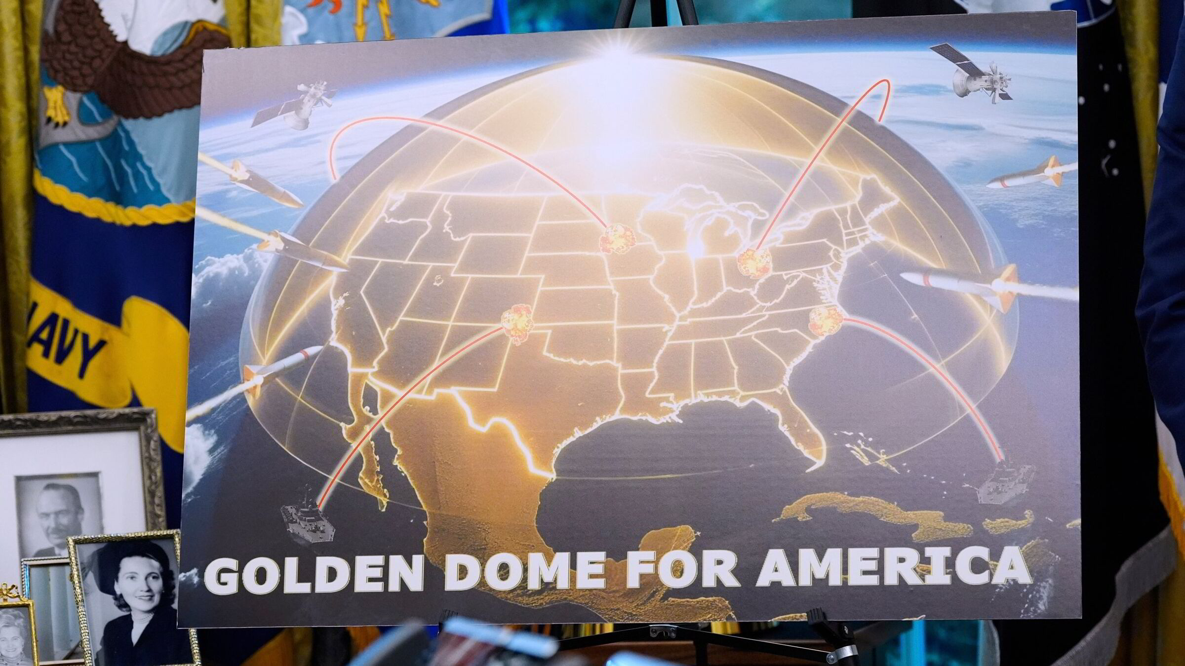 Trump med planer om Golden Dome-luftvern