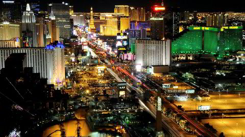 Las Vegas i delstaten Nevada i USA.