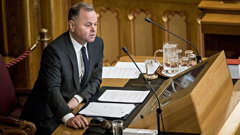 Stortingspresident Olemic Thommessen har trukket seg etter at KrF trakk støtten.