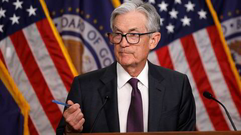 Sentralbanksjef Jerome Powell.