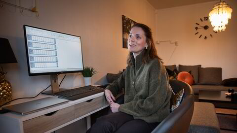 Ine Oftedahl fører hver eneste krone hun bruker inn i et Excel-ark. Det har hun gjort siden hun var 18 år.
