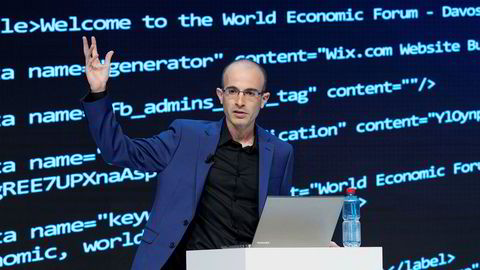 Historieprofessor Yuval Noah Harari satte en støkk i forsamlingen på World Economic Forum i Davos der han snakket om det digitale diktatur.