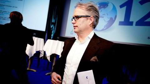 Harald Moræus-Hanssen på Skagenfondenes nyttårskonferanse 2012.