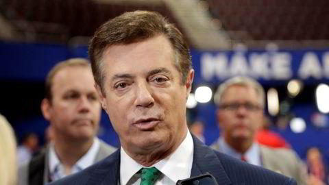 Donald Trumps tidligere valgkampsjef Paul Manafort mener han er utsatt for en svertekampanje.