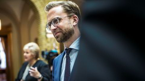 Finanskomiteens leder Nikolai Astrup (H) blir ny statsråd. Statsminister Erna Solberg presenterer alle de nye statsrådene onsdag.