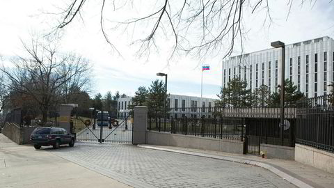 Russlands ambassade her i Washington DC får ny adresse, 1 Boris Nemtsov Plaza.