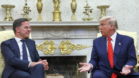 Natos generalsekretær Mark Rutte er blant dem som er beskrevet som en «Trump-hvisker». Men om Trump lytter, er en ganske annen sak.