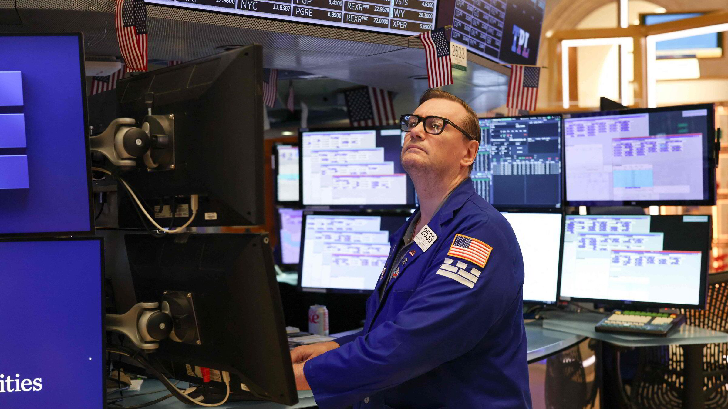 Svak dag for Nasdaq og S&P 500 med nervøse investorer
