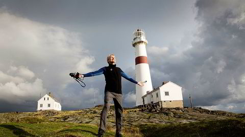 Nils Øveraas er generalsekretær i Den Norske Turistforening (DNT). Her er han fotografert på Torungen fyr.