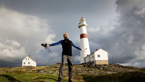 Nils Øveraas er generalsekretær i Den Norske Turistforening (DNT). Her er han fotografert på Torungen fyr.