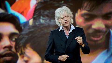 Bob Geldof snakket om gjennomslagskraft på EAT-konferansen tirsdag