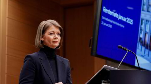 I mars holdt Norges Bank og sentralbanksjef Ida Wolden Bache renten uendret.