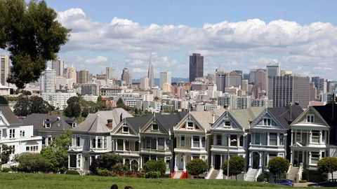 Husleien i San Francisco i USA er høyest i verden.