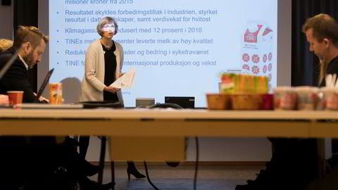 Tine og konsernsjef Hanne Refsholt har varslet Økokrim om mistanker knyttet til flere leverandørrelasjoner.