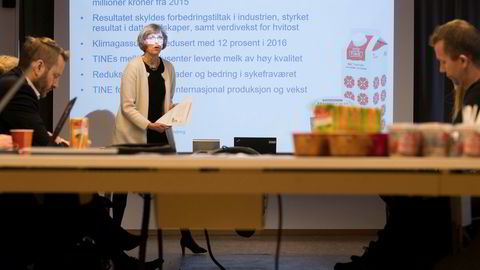 Tine og konsernsjef Hanne Refsholt har varslet Økokrim om mistanker knyttet til flere leverandørrelasjoner.