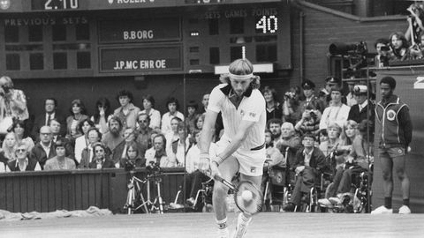 På banen. Björn Borg (bildet) vant over John McEnroe i Wimbledon 5. juli 1980, i det som regnes for å være tidenes tenniskamp. Boken «Wimbledon» går opp mesterskapets historie.