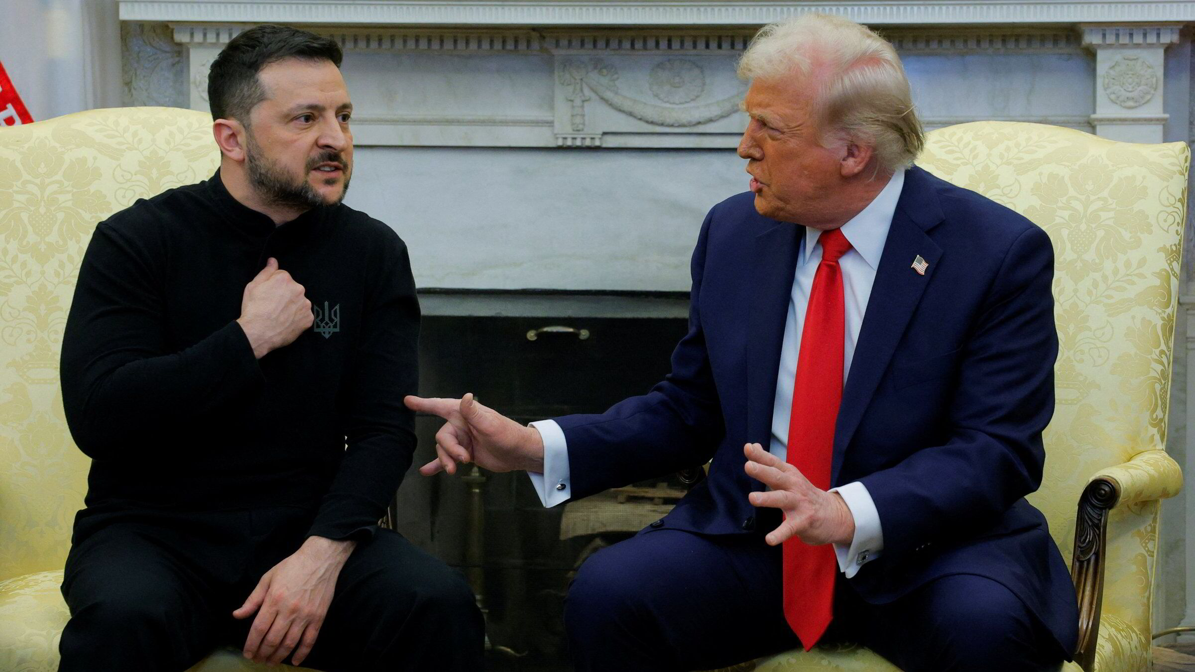 Trump skjelte ut Zelenskyj: – Enten inngår du en avtale, eller så trekker vi oss ut