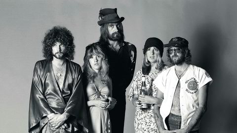 Finn fem feil. Få band har kranglet så mye som Fleetwood Mac. Fra venstre: Lindsey Buckingham, Stevie Nicks, Mick Fleetwood, Christine McVie og John McVie.