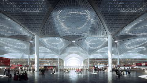 Konseptet til Istanbul New Airport er utformet av blant annet Haptic og Nordic Office of Architecture.