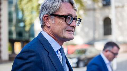 Aker BP, her ved styreleder Øyvind Eriksen og toppsjef Karl Johnny Hersvik, for kritikk for aktsomhetsvurderingene i forbindelse med oppkjøpet av Lundin Energy.