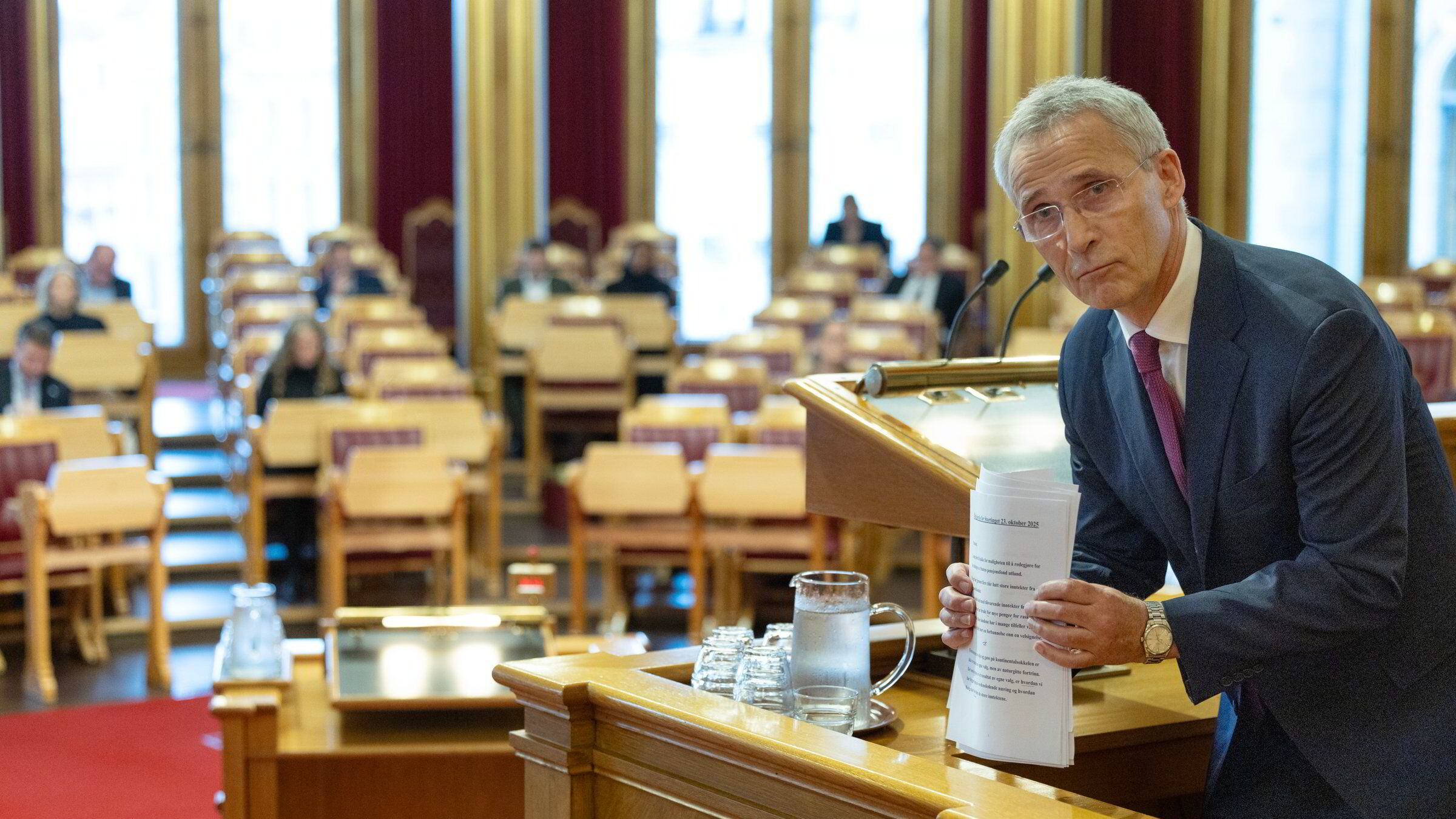 Etikkforvaltninga i Oljefondet skal vere stum i to år