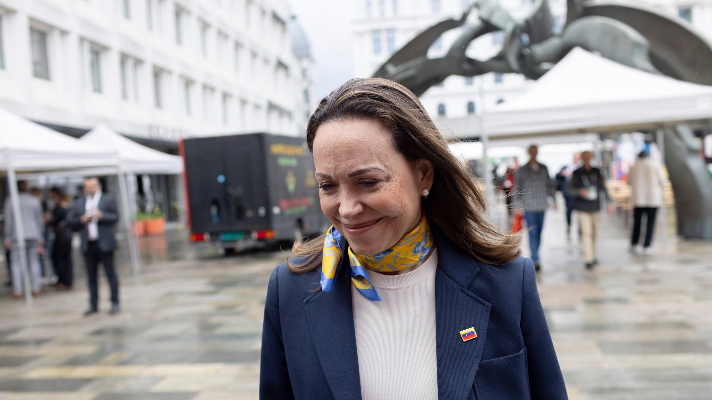 Fredsprisvinner Machado til DN: Vil forhandle med regimet om nytt valg