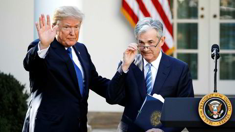 Jerome Powell da hans kandidatur til posisjonen som sentralbanksjef ble annonsert av Donald Trump 2. november i fjor.