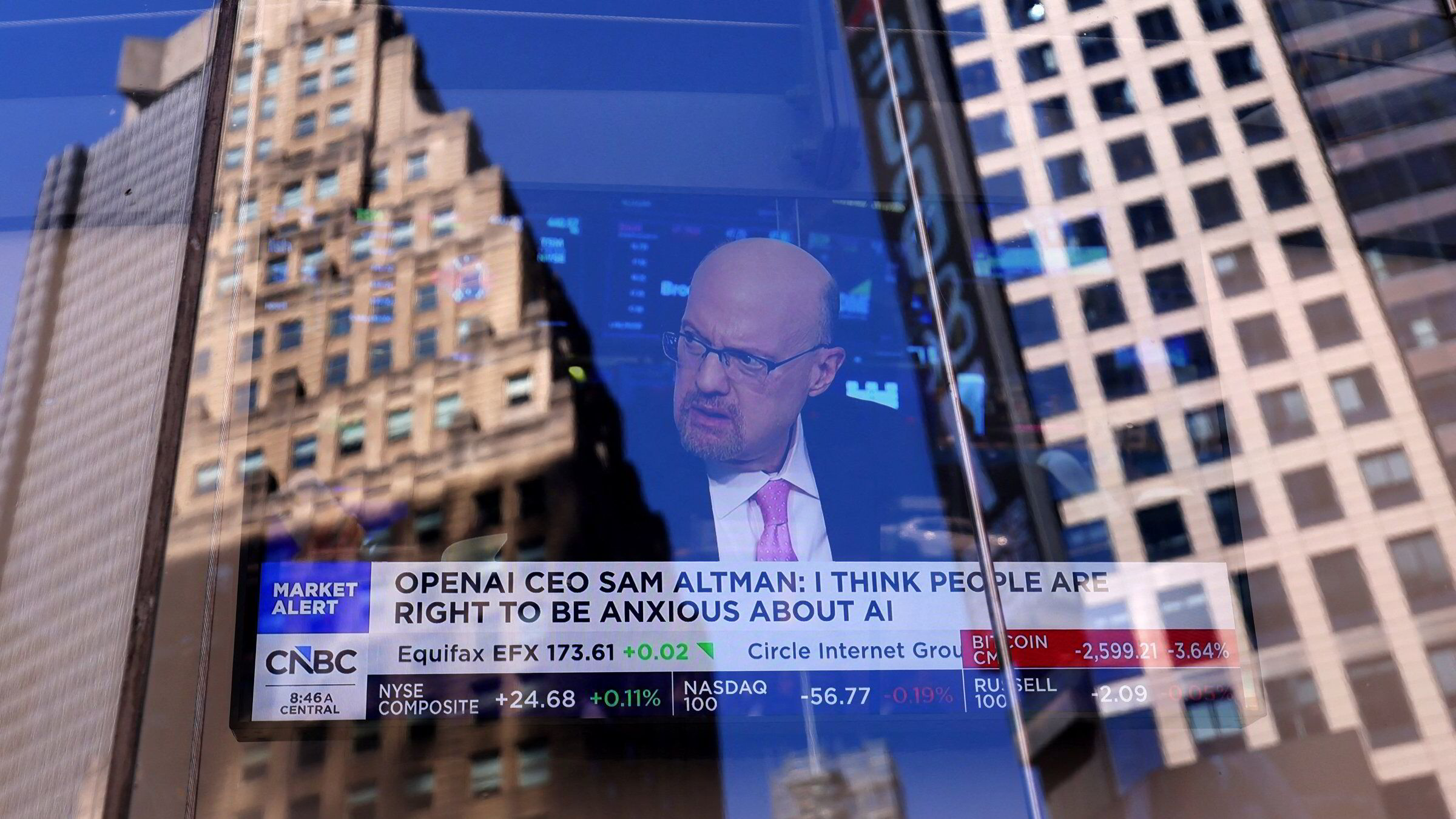 Wall Street ligger an til å åpne med nytt tek-fall
