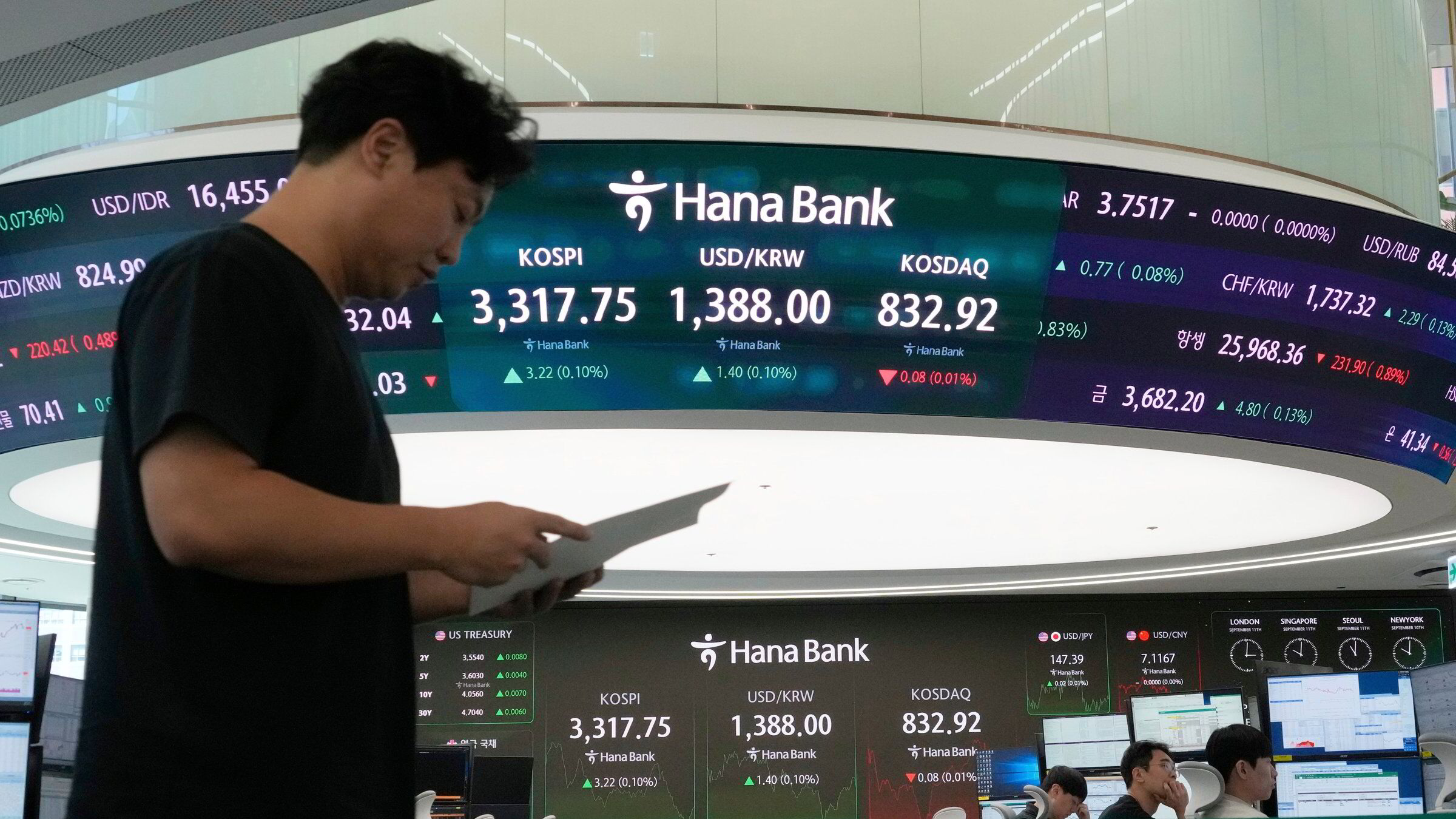 Optimisme i Tokyo, pengejakt i Kina og politisk storm i Seoul